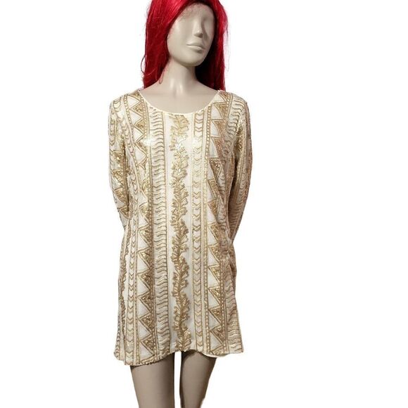 Dress the Population Sequin Mini Dress - Picture 1 of 3